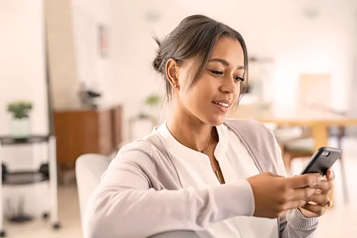 An illustration depicting a serene scene of someone practicing mindfulness, surrounded by nature and calming elements, symbolizing the peace and tranquility that TikTok's mindfulness content can bring to users.